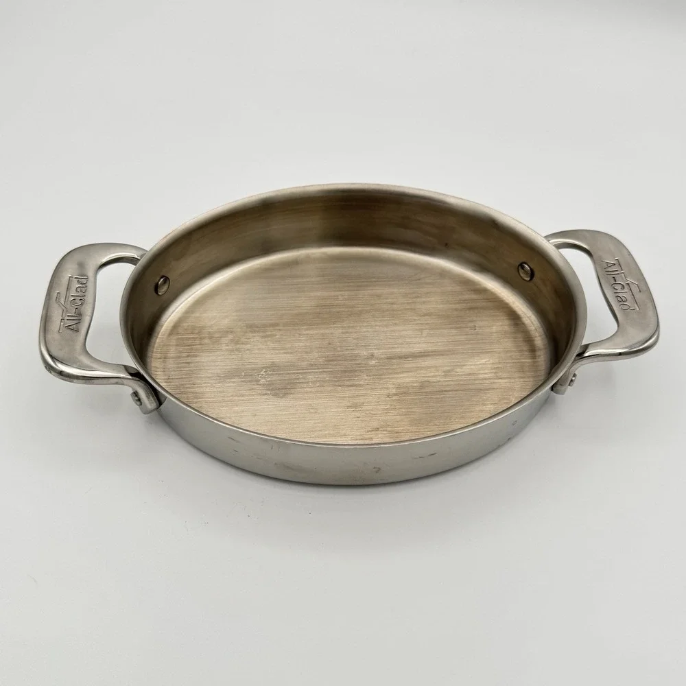 All-Clad Stainless Steel Mini Oval Gratin Pan 6.75